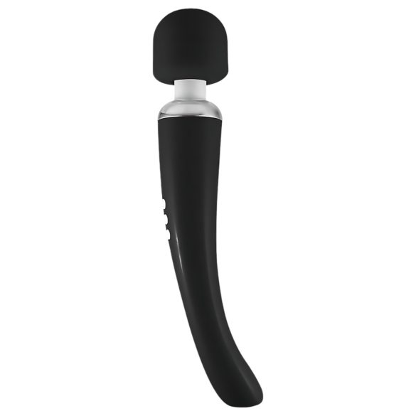 Love Magic Elegance Wand - uzlādējams masāžas vibrators melns