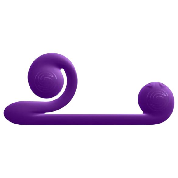 / Snail Vibe Duo - akumulatora 3-vienā stimulators (violets)