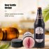 Vientuļā - dabīga mākslīgā vagīna alus pudelē (naturāli-melna)