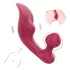 Sex HD Chomper - klitora un anālais vibrators sarkans