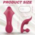 Sex HD sarkanais - klitoram un anālam vibratoram