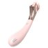 Sex HD - uzlādējams, ūdensizturīgs vibrators un stimulējošais ritenis (rozā)