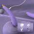 Sex HD - baklažānu vibrators (violets)