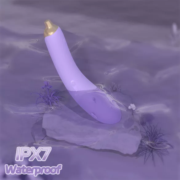 Sex HD - vibrators baklažāna formas violets