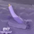 Sex HD - vibrators baklažāna formas violets