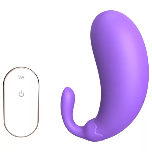 Sex HD - vibrējoša ola baklažāna forma violetā krāsā