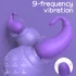 Sex HD - vibrējoša ola baklažāna forma violetā krāsā