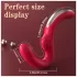 SEX HD Genie - G-punkta un klitora vibrators sarkans