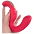 SEX HD Genie - G-punkta un klitora vibrators sarkans