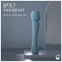 SEX HD Dancer - masāžas vibrators ar vibrāciju, tirkīza krāsa
