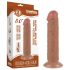 Lovetoy divslāņu dildo ar piesūcekni 20 cm naturālais