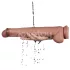 Lovetoy - dildo XXL divslāņu 36,5 cm naturāls