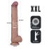 Lovetoy - divslāņu XXL dildo - 36,5 cm - (dabīgs)