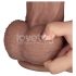 Lovetoy - divslāņu XXL dildo - 36,5 cm - (dabīgs)