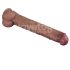 Lovetoy - divslāņu XXL dildo - 36,5 cm - (dabīgs)
