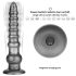 Lovetoy King Size - papildu liels vibrators - 32 cm (pelēks)