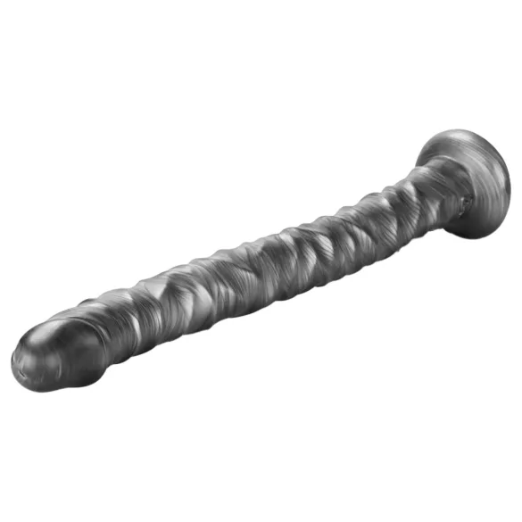Lovetoy King Sized - vibrators liels izmērs 40,5 cm pelēks