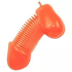   Roomfun - smieklīgs dzimumlocekļa atslēgu piekariņš (oranžs)