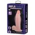 Baile uzpūšams reālistisks vibrators naturāls