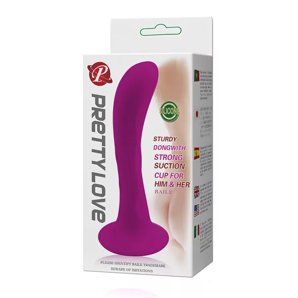 Pretty Love Baile - anālais plug ar piesūcekni rozā