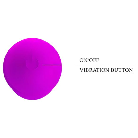 Pretty Love Beck - ūdensdrošs G-punkta vibrators (rozā)