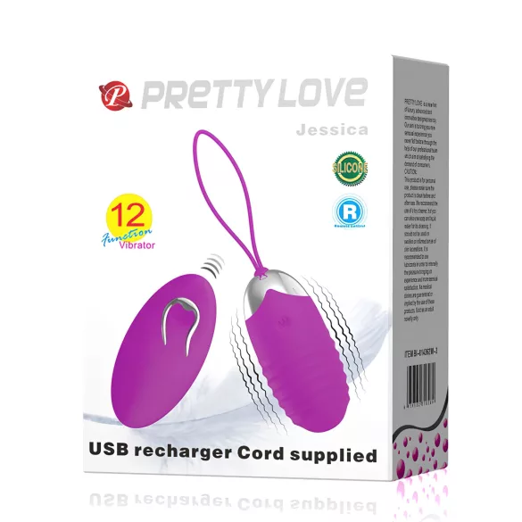 Pretty Love Jessica - vibrējošā ola lillā