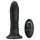 Pretty Love Magic Jinger - melnais anālais vibrators ar stūmēju