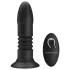 Pretty Love Magic Jinger - anālais vibrators ar kustību, melns