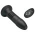 Pretty Love Magic Jinger - melnais anālais vibrators ar stūmēju