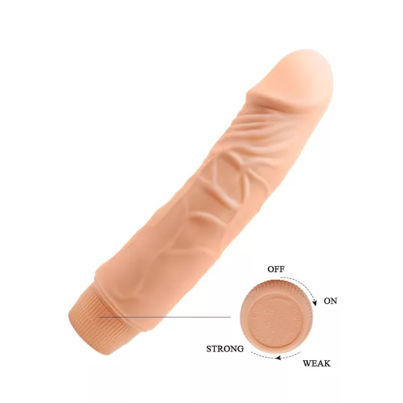 Baile Barbara - reālistisks vibrators 19,5 cm naturāls