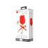 Pretty Love Rose Lover - valdzinošais 2in1 klitors vibrators (sarkans)