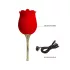 Pretty Love Rose Lover - klitora vibrators ar mēli 2in1 sarkans