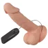 Baile Zebulon - realistsks vibrators ar sēkliniekiem 19cm naturāls