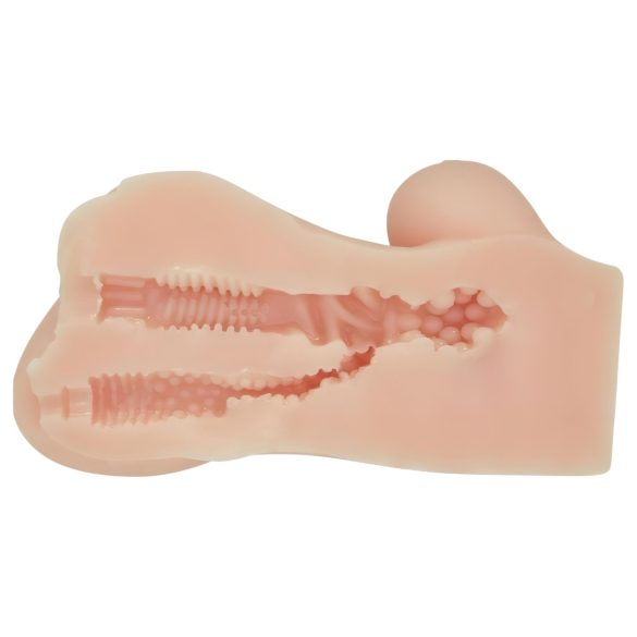 Crazy Bull - reālistiska miniatūra maksts dabīga krāsa