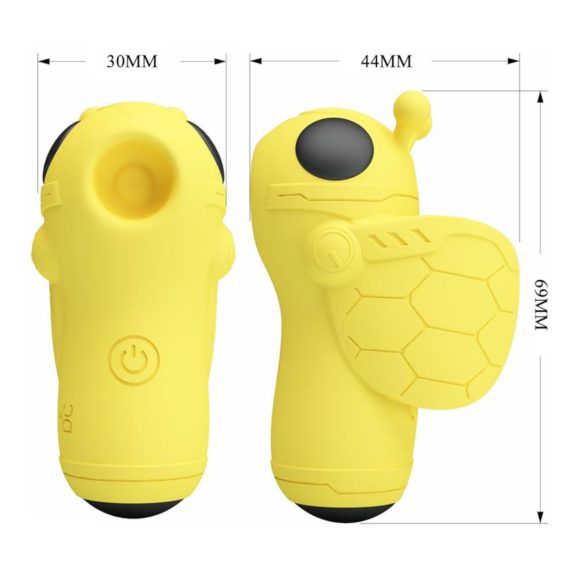 Pretty Love Magic Bee - pirkstu vibrators klitora stimulācijai dzeltens