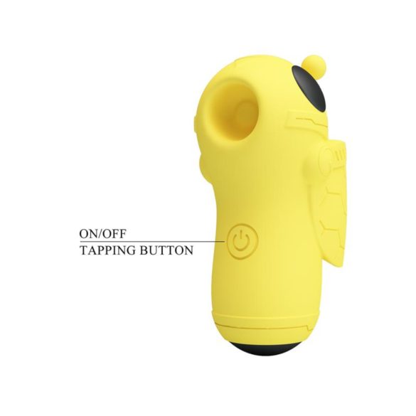Pretty Love Magic Bee - pirkstu vibrators klitora stimulācijai dzeltens