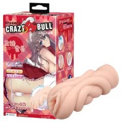   Crazy Bull - masturbators rotaļlieta vagīnas forma dabīga krāsa