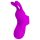 Pretty Love Bunny - trušu pirkstu vibrators (violets)