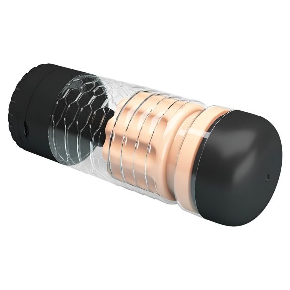 Pretty Love Emily - masturbators vīriešiem, realistiska maksts, melns