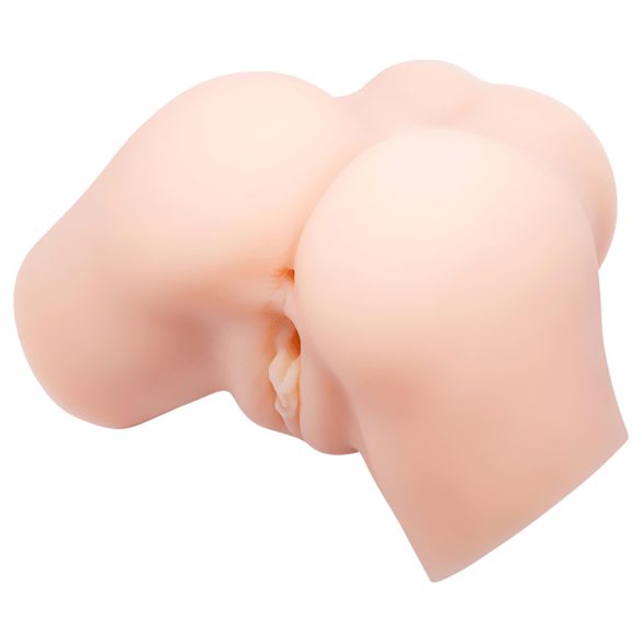 Crazy Bull - vīriešu masturbators ar vibrāciju, reālistisks anālais, miesas krāsas