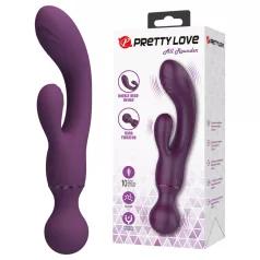   Pretty Love All Rounder - divgalvu G‑punkta un klitora vibrators (violets)