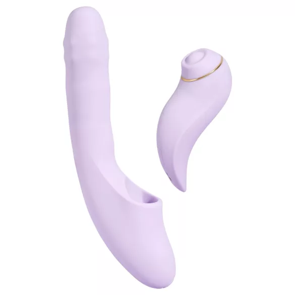 Svakom DuoGlow - G-punkta un klitora vibrators, violets