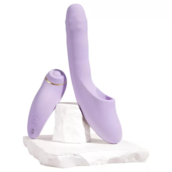 Svakom DuoGlow - G-punkta un klitora vibrators, violets
