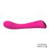 Saules Mirdzums - uzlādējams, rievots G-punkta vibrators (rozā)