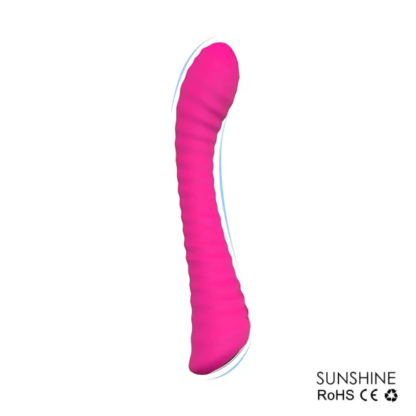 Sex HD Sunshine - vibrators G-punkta stimulācijai, uzlādējams, rozā