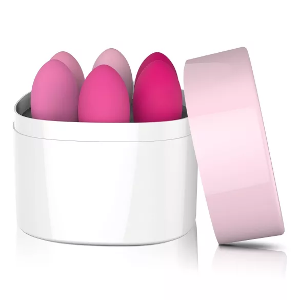 Sex HD Eggs - kegel bumbiņu komplekts 6 gab. rozā