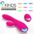 Sex HD Muses - uzlādējams, ūdensdrošs sildošs vibrators (rozā)