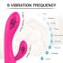 Sex HD Muses - uzlādējams, ūdensdrošs sildošs vibrators (rozā)