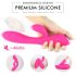 Sex HD Muses - uzlādējams, ūdensdrošs sildošs vibrators (rozā)