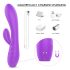 Apskurbinošs ūdensizturīgs vibrators (violets)